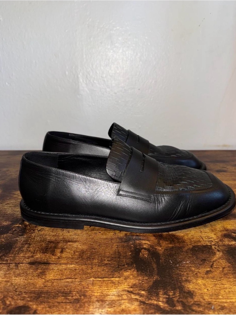 COS The Perforated Leather Loafers